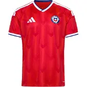 Adidas Maglia trikot 'Chile 26 Home' rosso / bianco