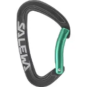 Salewa Ortles Bent Carabiner Moschettoni a leva grigio
