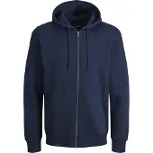 Jack&Jones PLUS Plus Size Felpa Con Cappuccio E Zip Semplice