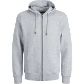 Jack & Jones Plus Size Felpa Con Cappuccio E Zip Semplice