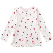 Sanetta Pigiama melone / bianco perla