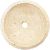 vidaXL Lavabo 40x12 cm in marmo crema - Lavabo da bagno