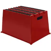 Twinco Gradini per carichi pesanti 1 piattaforma h.307mm Ku.red