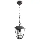 Philips 15386/30/16 Creek 1x60W/E27 nero