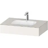 Duravit Collection One lavabo à encastrer avec console, 800x550x170mm, QA4690084840000, QA4690084840000