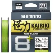 Shimano Fishing Lenza Intrecciata Line Kairiki 8+ 150 M
