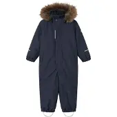 Name it Kid's Snow10 Suit Solid Tuta outdoor Bambini (92, blu)