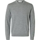 Selected Pullover Uomini Grigio XL