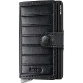 Secrid Portafoglio In Pelle Miniwallet Emboss Lines