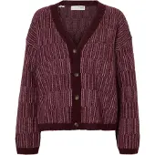 Selected Cardigan A Maglia Donne Viola M