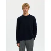Selected Pullover A Maglia Uomini Blu XXL
