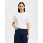 Selected T-shirt Donne Bianco L
