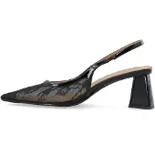 Bianco Décolleté sling 'Maralyn' nero