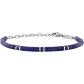 Breil Braccialetto genziana / argento