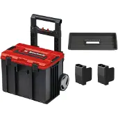Einhell Valigia di sistema E-Case L con ruote