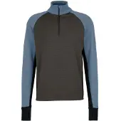 Stoic MerinoFleece260 FlenSt. Half Zip Pullover in lana merino Uomo (S, grigio)