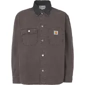 Carhartt WIP Overshirt Mitch in cotone con logo