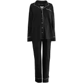 Next Pigiama nero / bianco