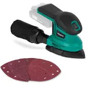Vonroc Levigatrice palmare 20V | Escl. batteria e caricatore rapido