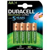 Duracell Batteria Aa Nimh 4 Unità