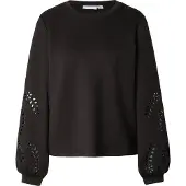 Vila Visandy Round Neck Felpa A Maniche Lunghe