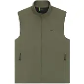 BOSS per uomo. 50551055 Gilet verde Lite X (L), Casual, Poliamide