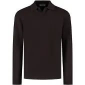 Dstrezzed Ds_kostas Longsleeve Polo Dk. Brown Taglia: XXL | Maglioni a maglia Outlet | Uomo | Marrone