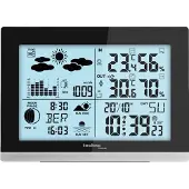 Technoline WS6762 bianca - Stazione meteorologica wireless WS6762 con trasmettitore esterno bianco - Stazioni meteorologiche (29,99)