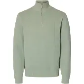 Selected Maglione Uomini Aqua Gray L