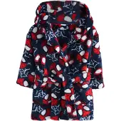 Next Accappatoio navy / rosso / bianco