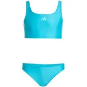 Adidas Kid's 3-Stripes BLD Bikini Bikini Bambini (116, turchese)
