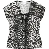 OH APRIL Camicia da donna nero / bianco