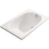 Jika Riga - Vasca da bagno, 1050x700x375 mm, bianco H2340000000001
