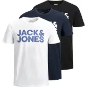 Jack & Jones Confezione Da 3 T-shirt Con Logo