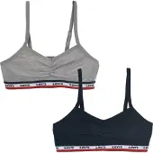 Levi's Kids Reggiseno blu scuro / grigio sfumato / rosso / bianco