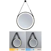 Paulmann Miro Specchio sospeso a LED CCT Ø40cm Framelight