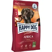 Interquell GmbH HappyDog Sensible 1kg Africa con Struzzo