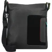 Mywalit Borsa a tracolla Vera Pelle 22 cm nero
