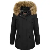 Lonsdale Parka invernale 'Kimmeridge' nero