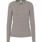 Pieces Top A Maniche Lunghe | Marrone | M