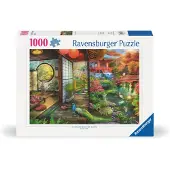Ravensburger Puzzle Casa Da Tè Giardino Giapponese Kyoto (12000635) 1000 Pezzi