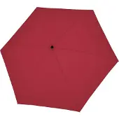Doppler Ombrello 'Fiber Micro Flat ' rosso