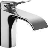 Hansgrohe Einhandmischer Waschtisch Vivenis ComfortZone 80 mit Ablaufgarnitur verchromt