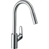 Hansgrohe HG Einhandmischer Spültisch Focus 240 mit Ausziehbrause verchromt