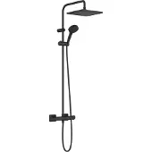 Hansgrohe Vernis Shape Showerpipe 240 1jet con termostato, nero opaco, 1 pz.