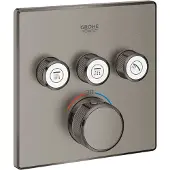 GROHE Thermostat Grohtherm SmartControl avec trois vannes d'arrêt, 29126AL0, 29126AL0