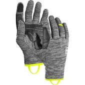 Ortovox Fleece Light Glove Guanti Uomo (S, grigio)
