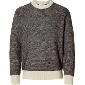 Selected Pullover Uomini Marrone XXL
