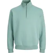 Jack & Jones Felpa Con Mezza Zip Semplice