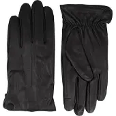 Strellson Guanti Vera Pelle nero